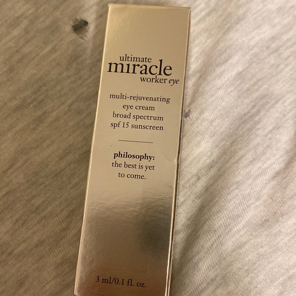 philosophy eye cream